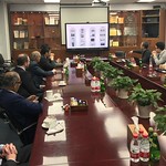 CACN on a tour of Celestica Inc., a Canadian company in Suzhou, to be briefed by management concerning investments and projects in the Chinese and Asian markets