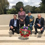 CCOM a déposé une couronne à la mémoire des quatre soldats canadiens enterrés au cimetière de guerre de Nairobi, l'un des cimetières sous la responsabilité de la CWGC au Kenya