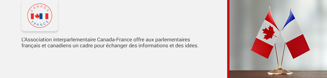 Logo CAFR, L’Association interparlementaire Canada-France offre aux parlementaires français et canadiens un cadre pour échanger des informations et des idées.