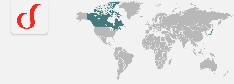 Logo CAJP, Le Groupe interparlementaire Canada-Japon favorise les échanges entre les parlementaires japonais et canadiens afin d’accroître la coopération entre les deux pays.