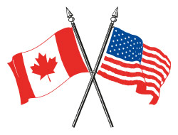 Groupe interparlementaire Canada—États-Unis Logo