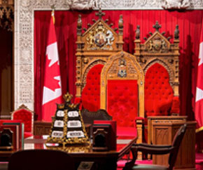 Chambre du sénat, édifice du Centre