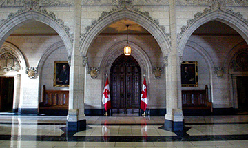 Foyer de la Chambre des communes, édifice du Centre