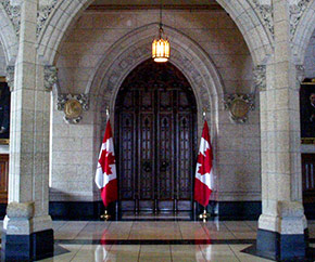 Foyer de la Chambre des communes, édifice du Centre