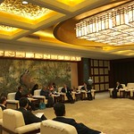 CACN, accompanied by Canada's Consul General in Shanghai, Weldon Epp, meeting with the Shanghai People’s Congress to discuss matters of mutual interest and concern