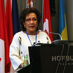 Hedy Fry, Special representative on gender issues, presenting a report
